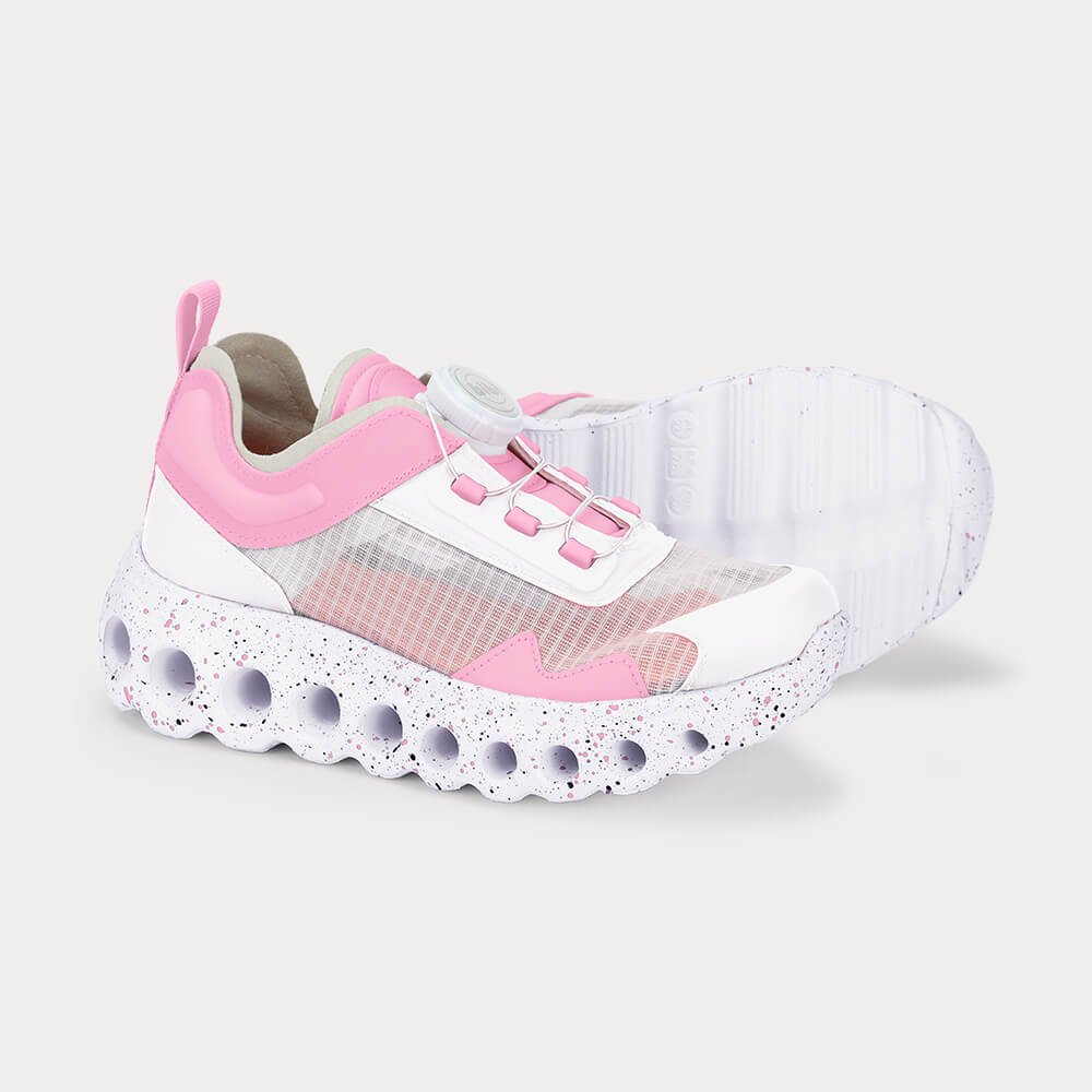 Tênis Infantil Bibi Roller Sport Branco com Rosa Rosa 4