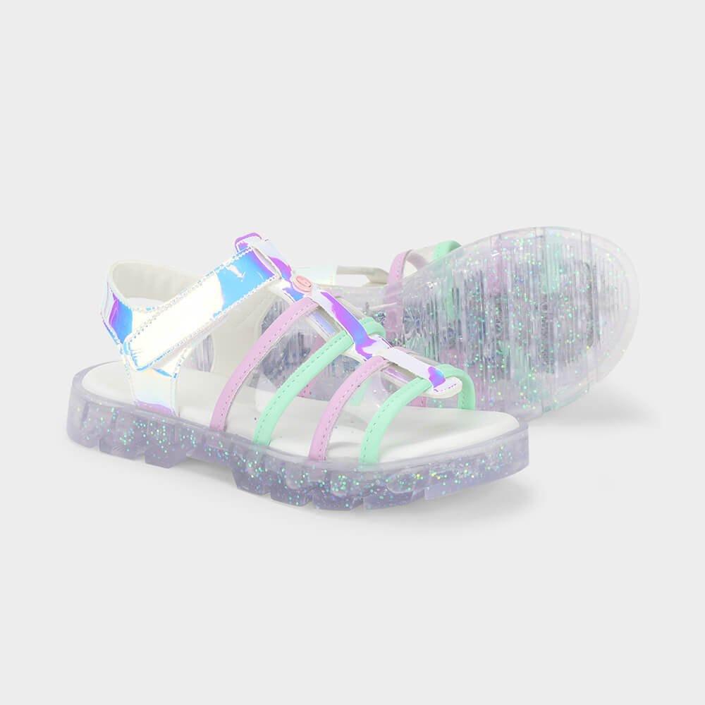 Sandália Infantil Bibi Plataforma 2.0 Branca Branco 5