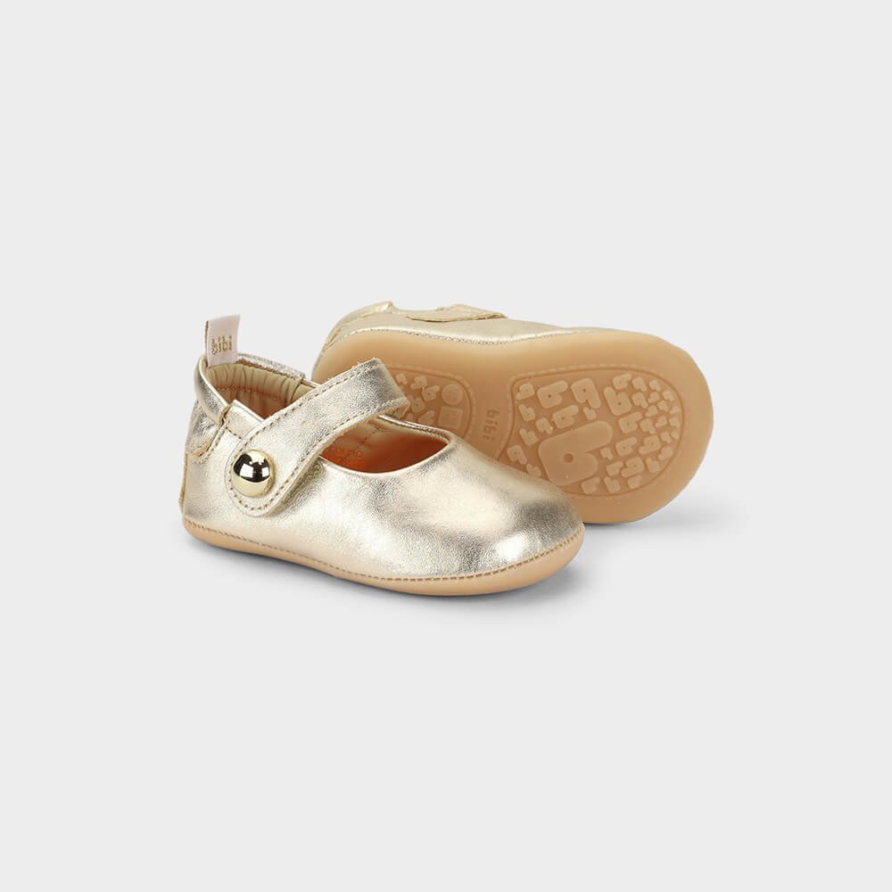 Sapatilha Infantil Bibi Afeto 2.0 Dourada Dourado 4