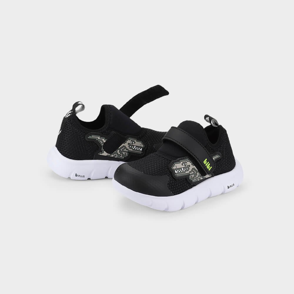 Tênis Infantil Bibi Energy Baby 2.0 Preto de Dinossauro Preto 4