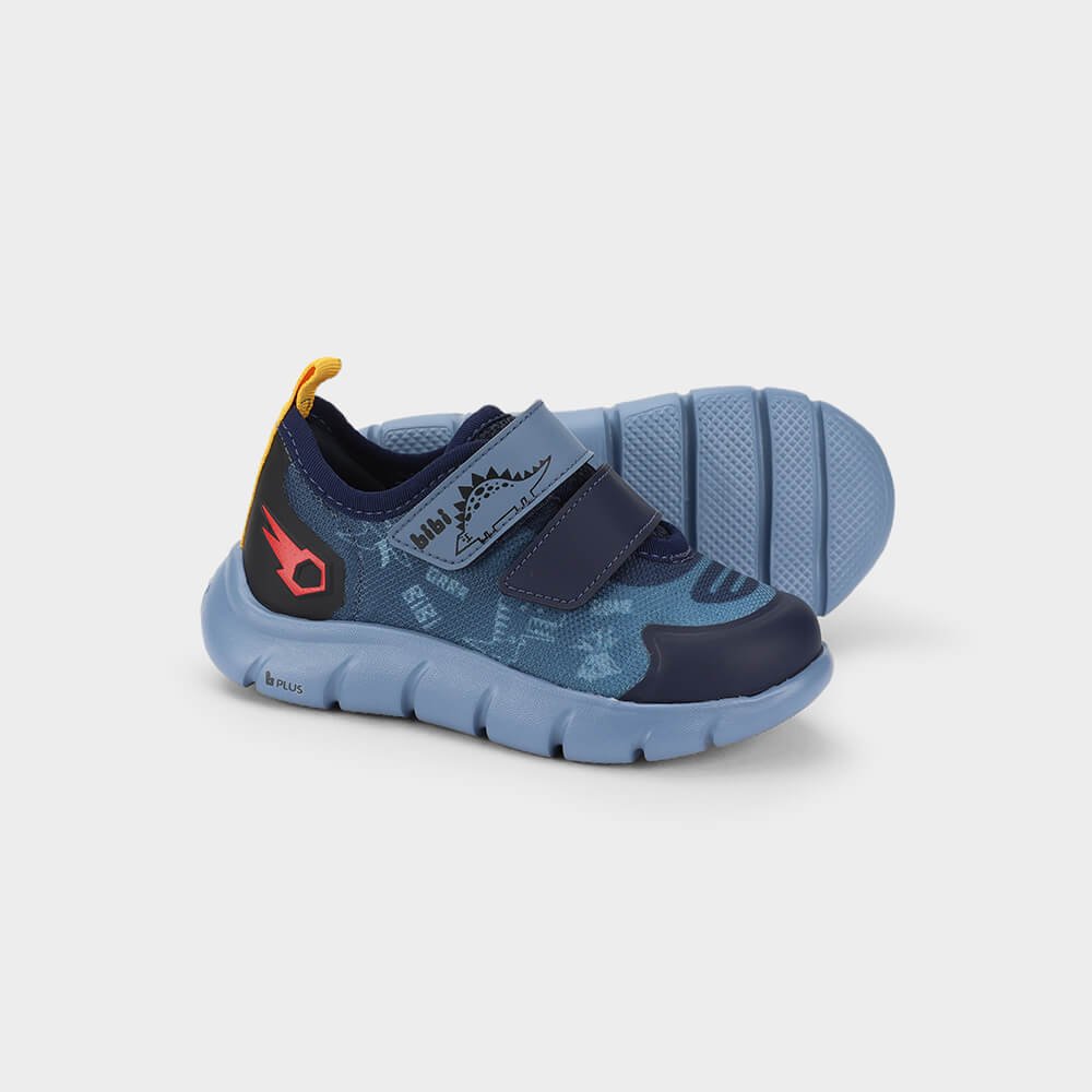Tênis Infantil Bibi Energy Baby 2.0 Azul de Dinossauro Azul 4
