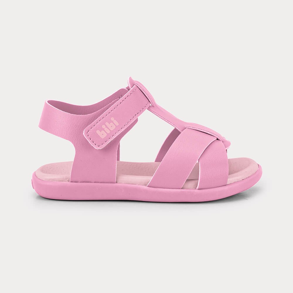 Sandália Infantil Bibi Baby Soft II Rosa