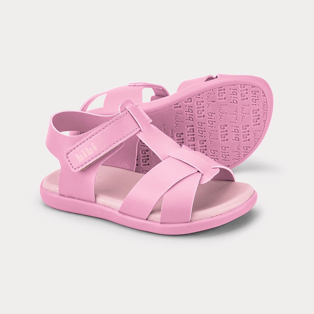 Sandália Infantil Bibi Baby Soft II Rosa Rosa 4
