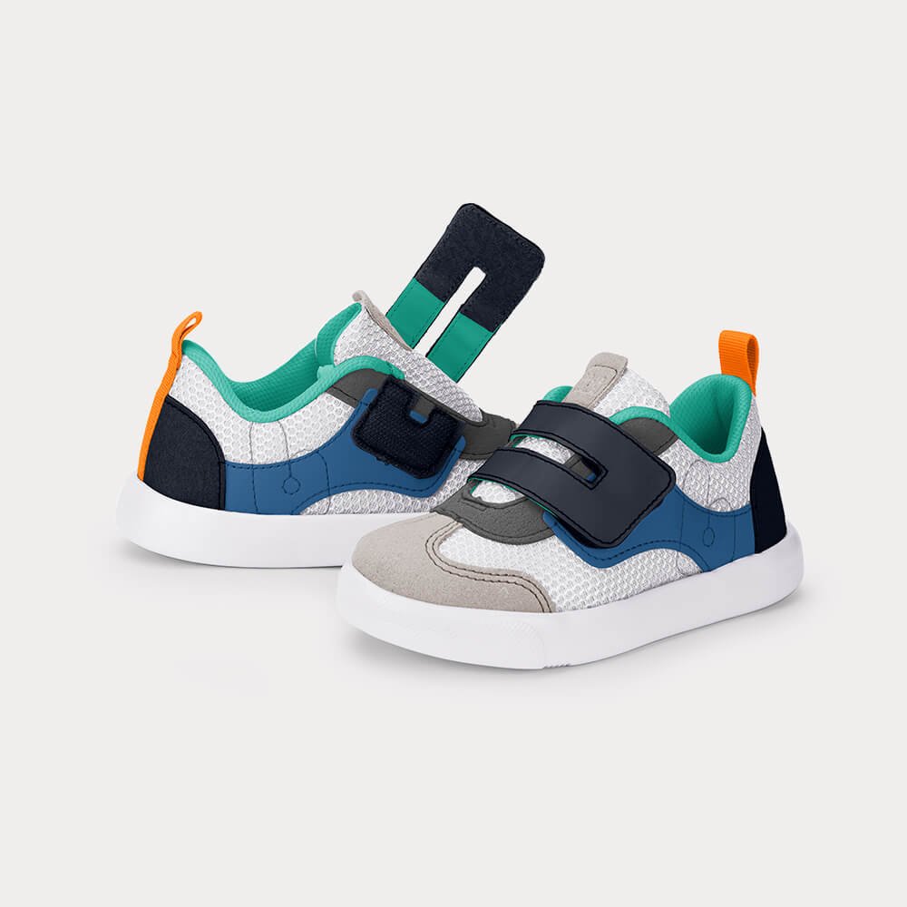 Tênis Infantil Bibi Agility Mini II Branco e Azul Branco/Azul/Cinza 3