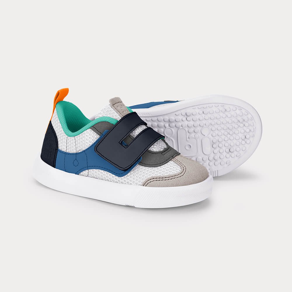Tênis Infantil Bibi Agility Mini II Branco e Azul Branco/Azul/Cinza 4