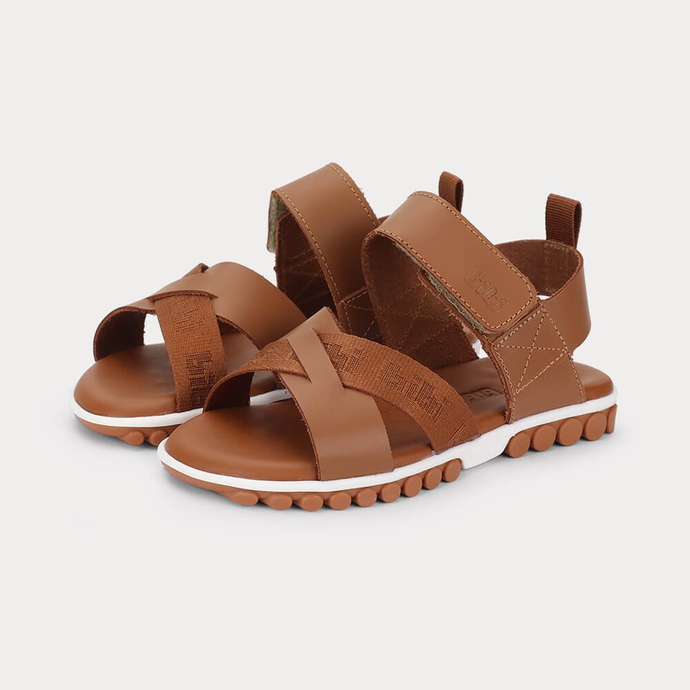 Sandália Infantil Bibi Summer Roller 2.0 Marrom Marrom 3