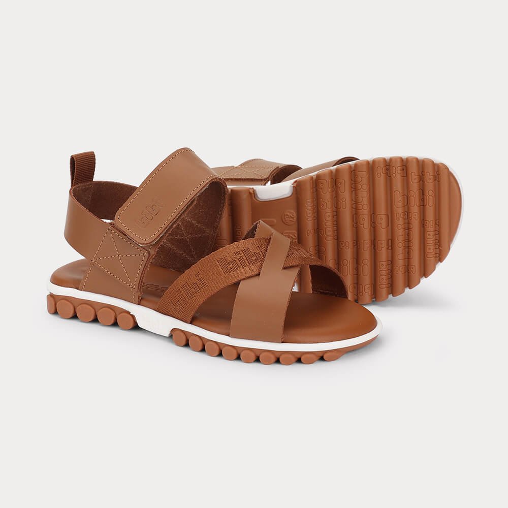 Sandália Infantil Bibi Summer Roller 2.0 Marrom Marrom 5