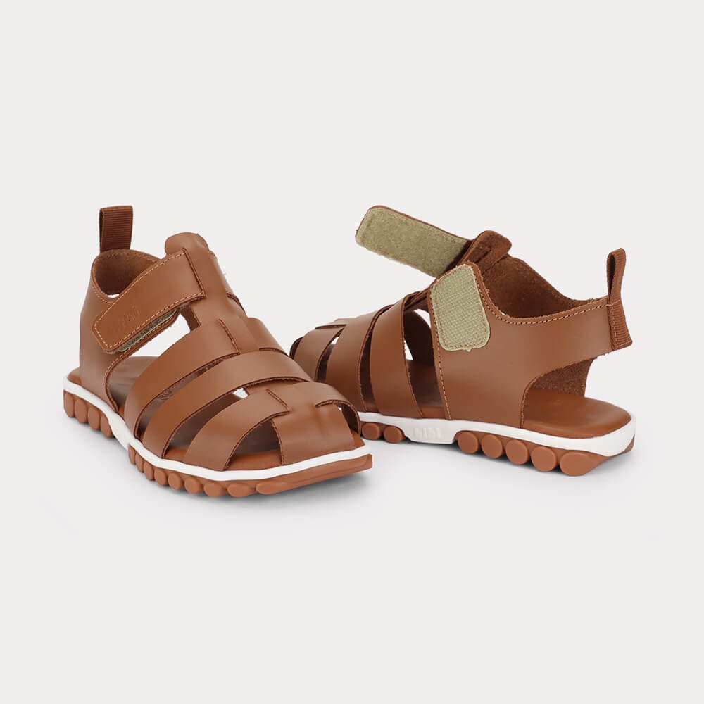 Sandália Infantil Bibi Summer Roller 2.0 Marrom Marrom 3