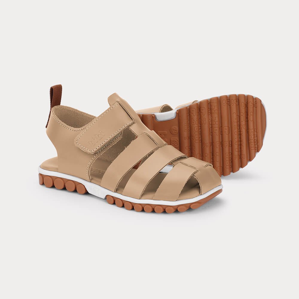 Sandália Infantil Bibi Summer Roller 2.0 Bege Bege 4