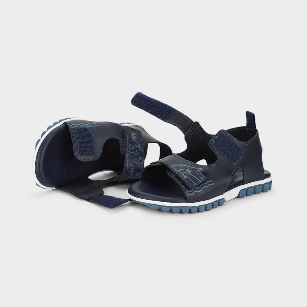 Sandália Infantil Bibi Summer Roller 2.0 Azul de Tubarão Azul Marinho 3