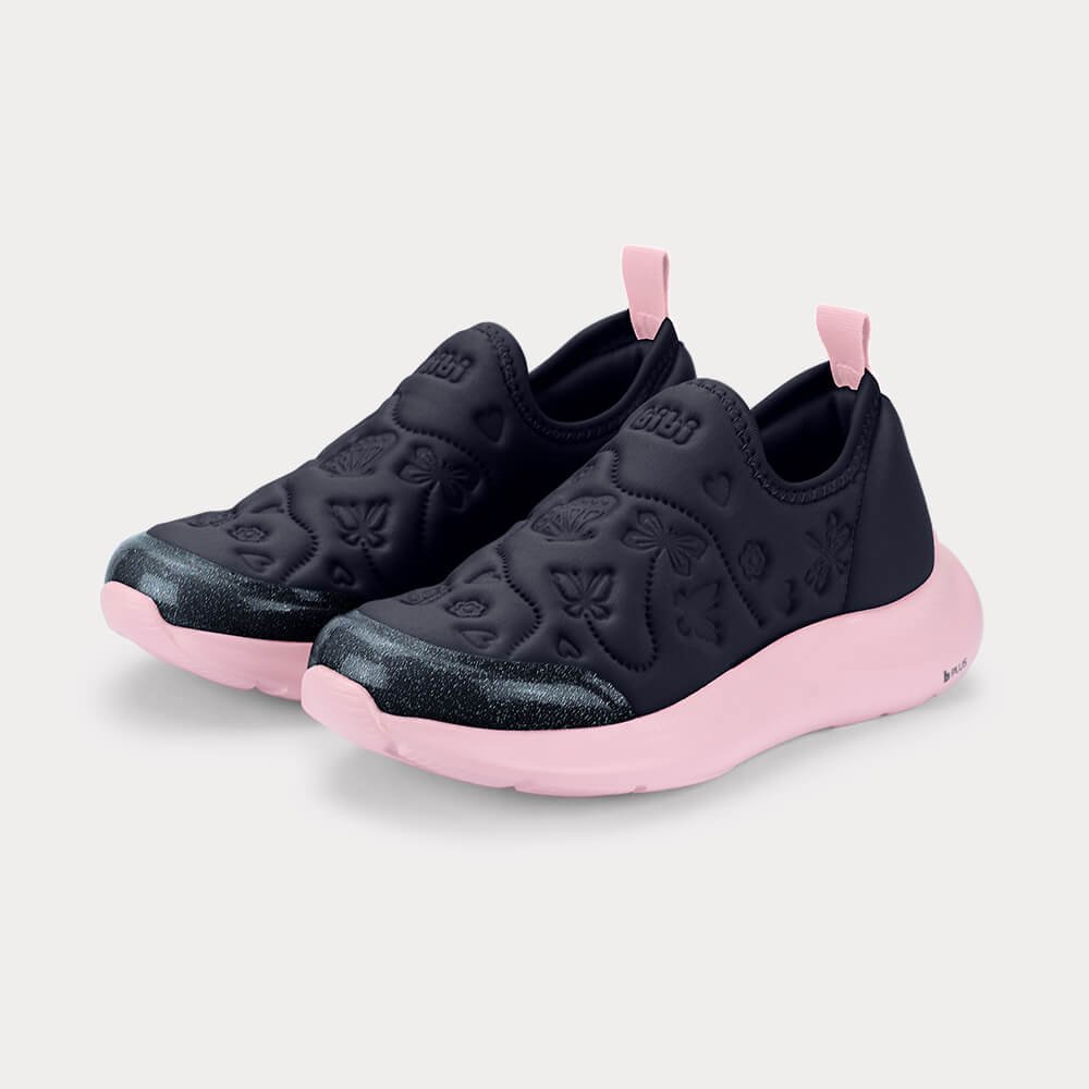Tênis Infantil Bibi Action Azul Marinho com Rosa Azul/Rosa 2