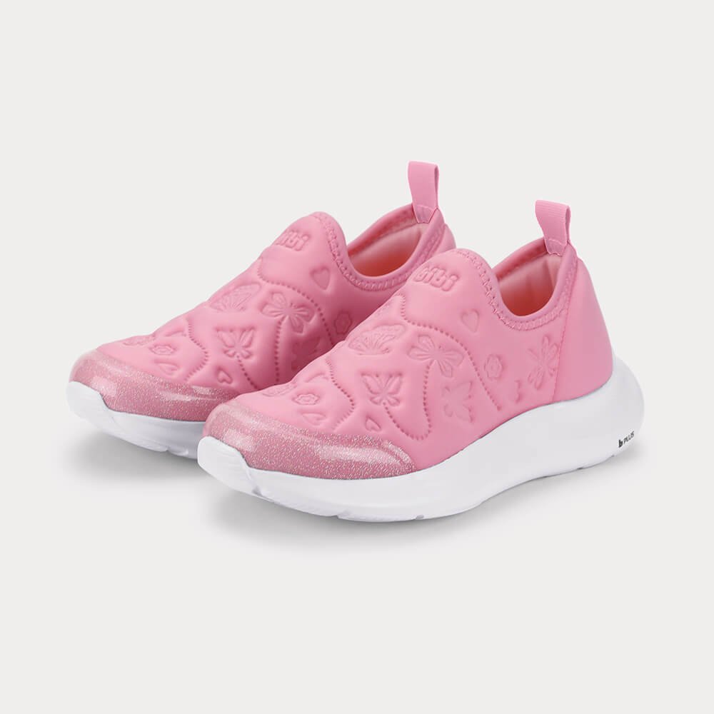Tênis Infantil Bibi Action Rosa Rosa/Branco 2