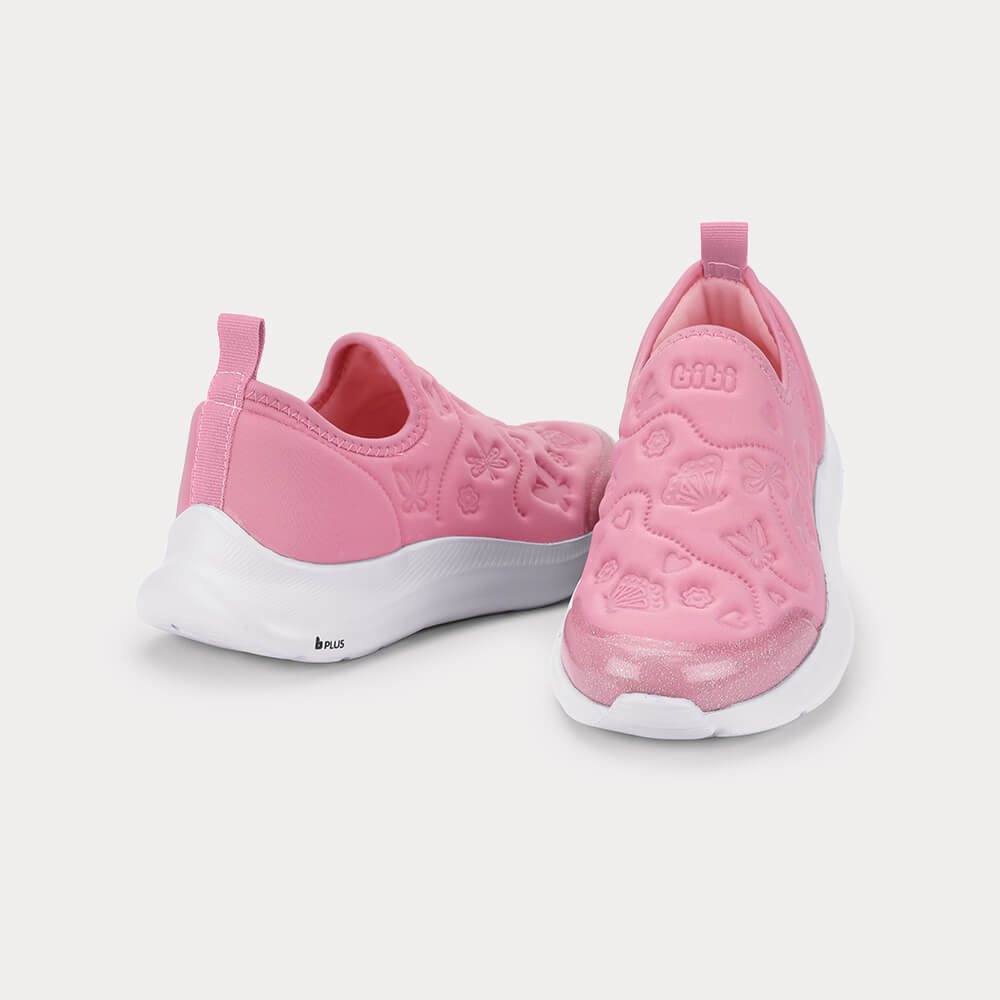 Tênis Infantil Bibi Action Rosa Rosa/Branco 3