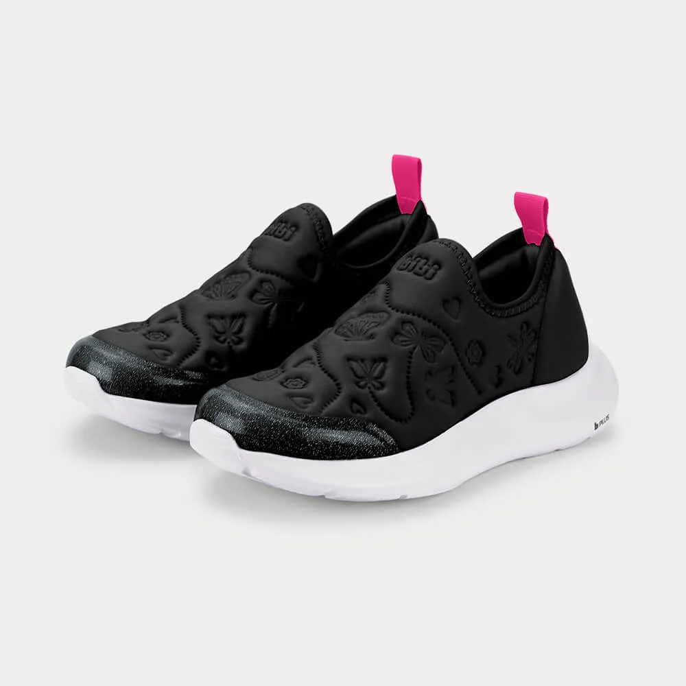 Tênis Infantil Bibi Action Preto Preto/Branco 2