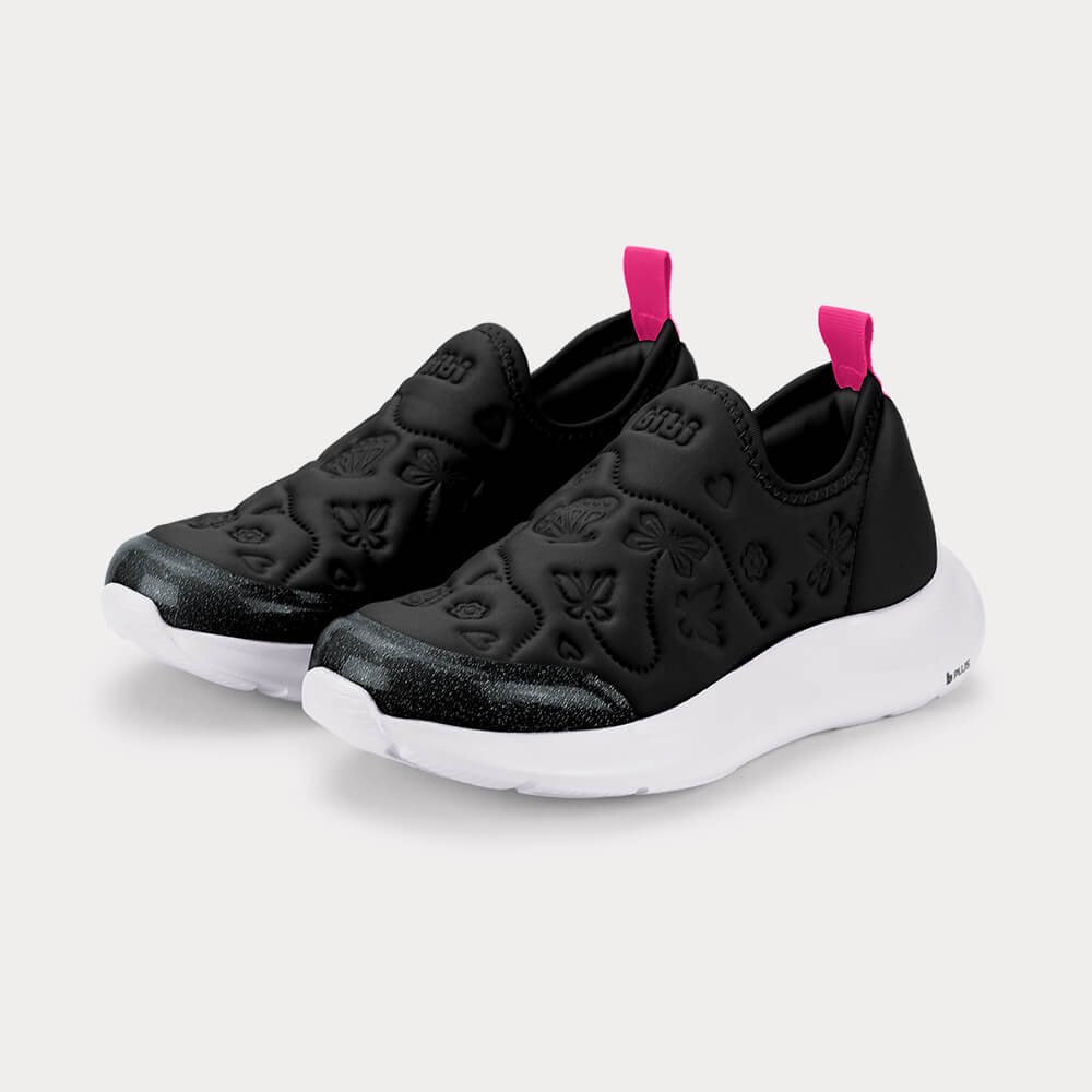 Tênis Infantil Bibi Action Preto Preto/Branco 2