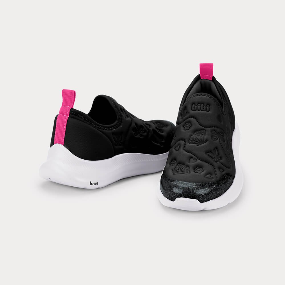 Tênis Infantil Bibi Action Preto Preto/Branco 3