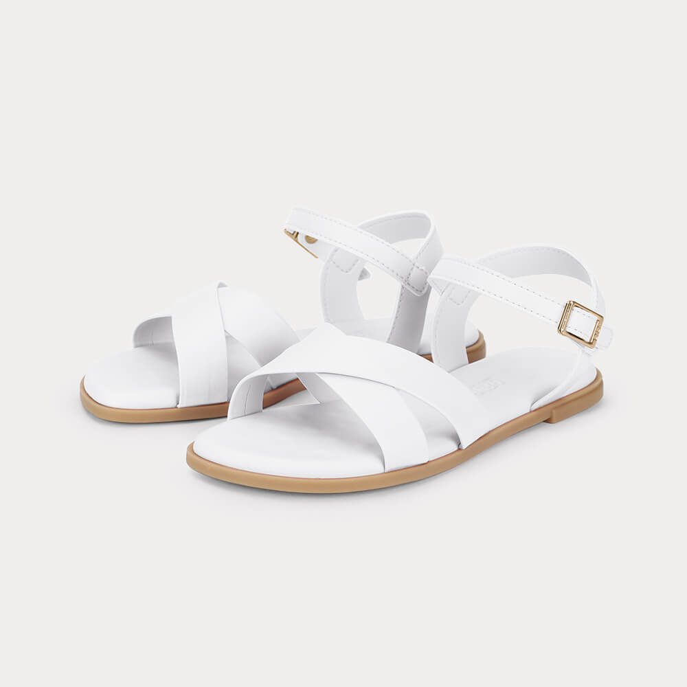 Sandália Infantil Bibi Shine Kids Branca Branco 2