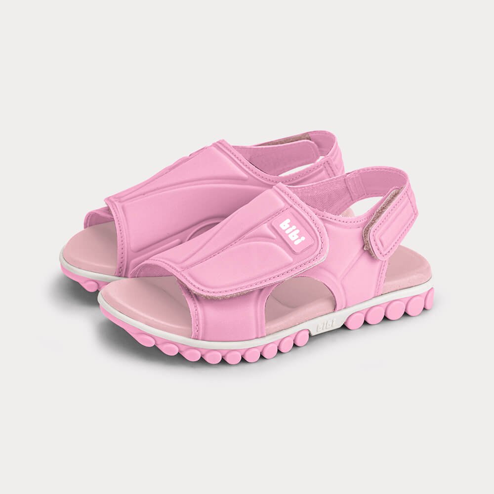 Sandália Infantil Bibi Summer Roller Sport 2.0 Rosa Rosa/Branco 2