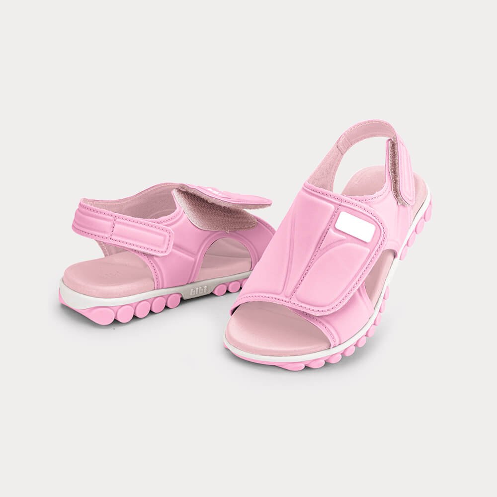 Sandália Infantil Bibi Summer Roller Sport 2.0 Rosa Rosa/Branco 3