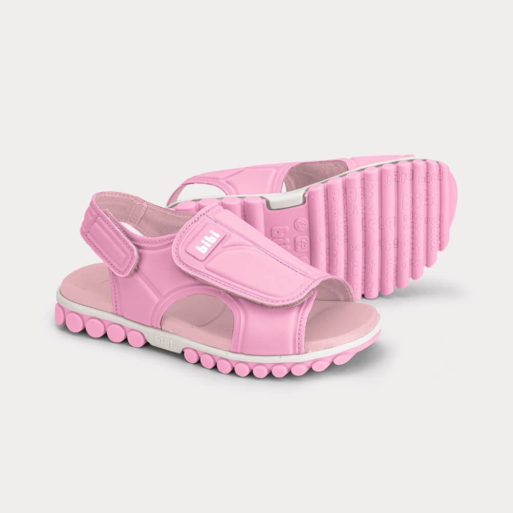 Sandália Infantil Bibi Summer Roller Sport 2.0 Rosa Rosa/Branco 4