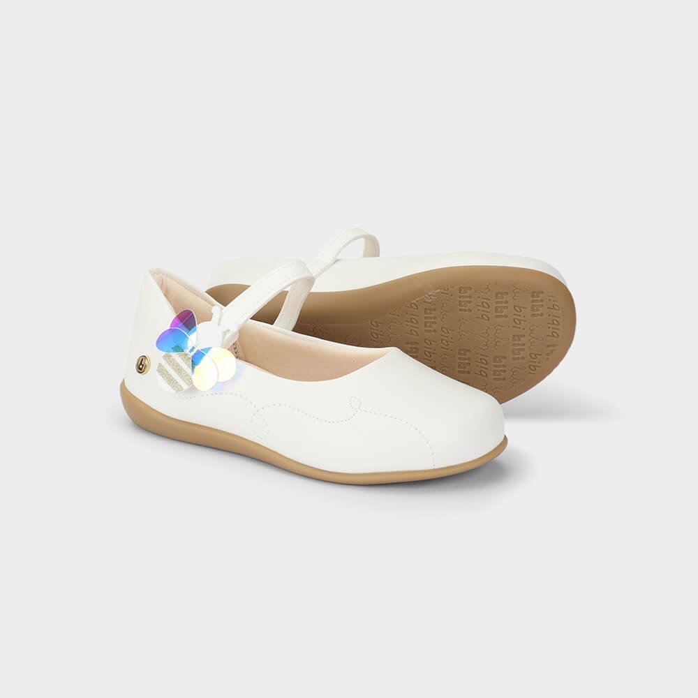 Sapatilha Infantil Bibi Candy Mini Branca de Abelha Branco 4