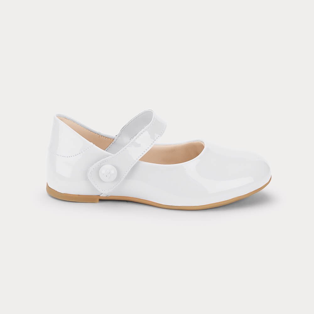Sapatilha Infantil Bibi Ballerina Basic Branca