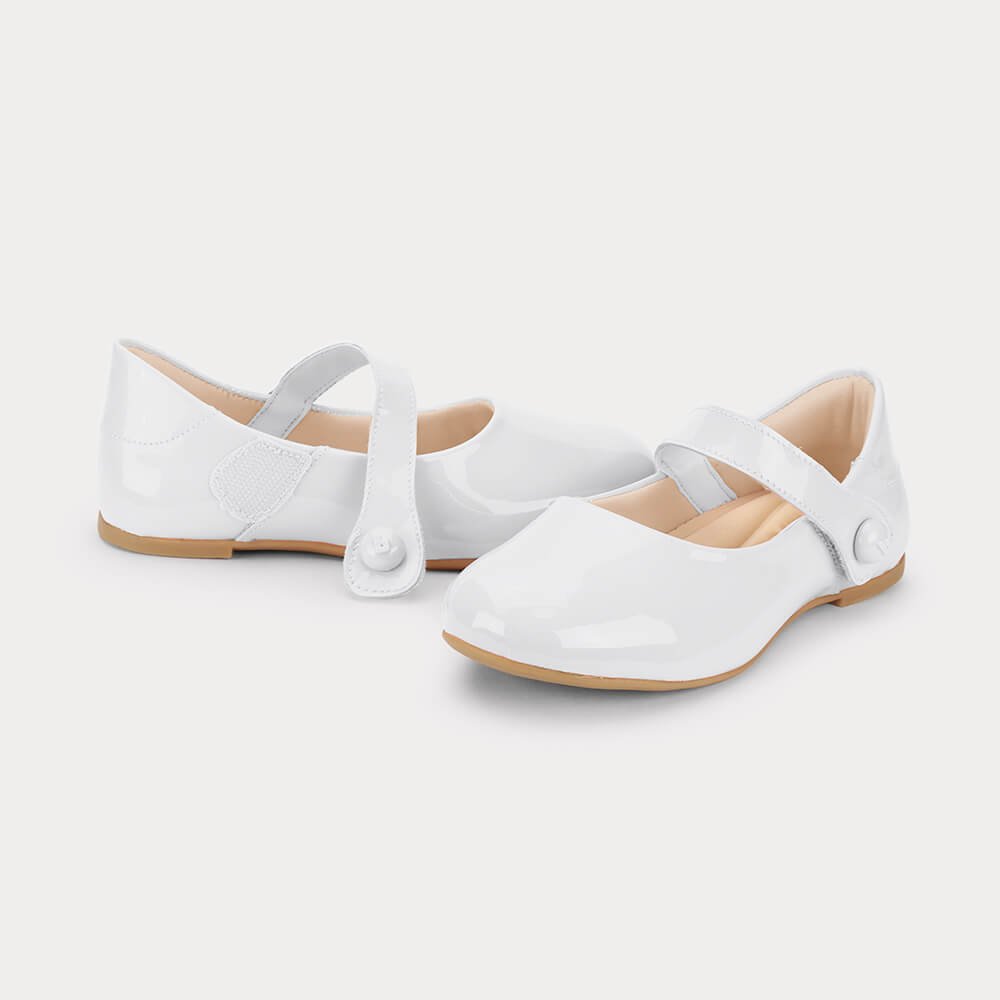 Sapatilha Infantil Bibi Ballerina Basic Branca Branco 3