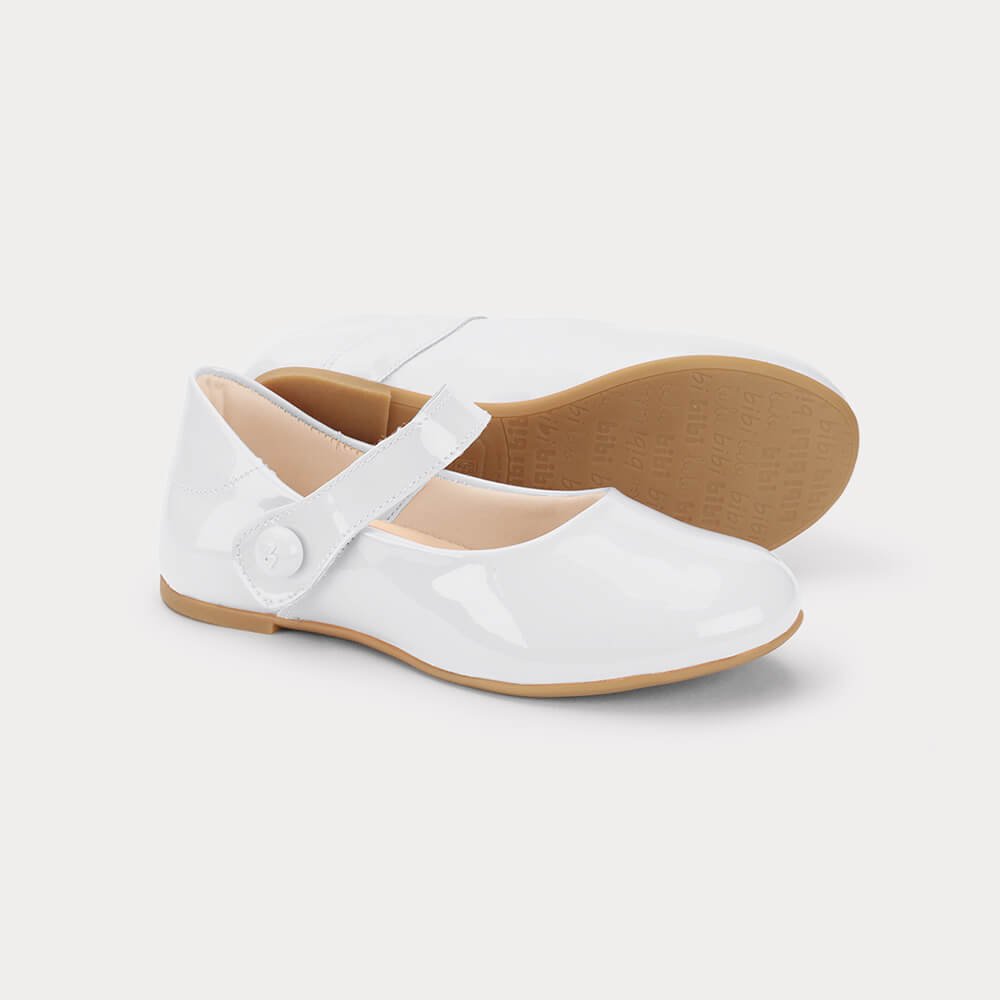Sapatilha Infantil Bibi Ballerina Basic Branca Branco 4