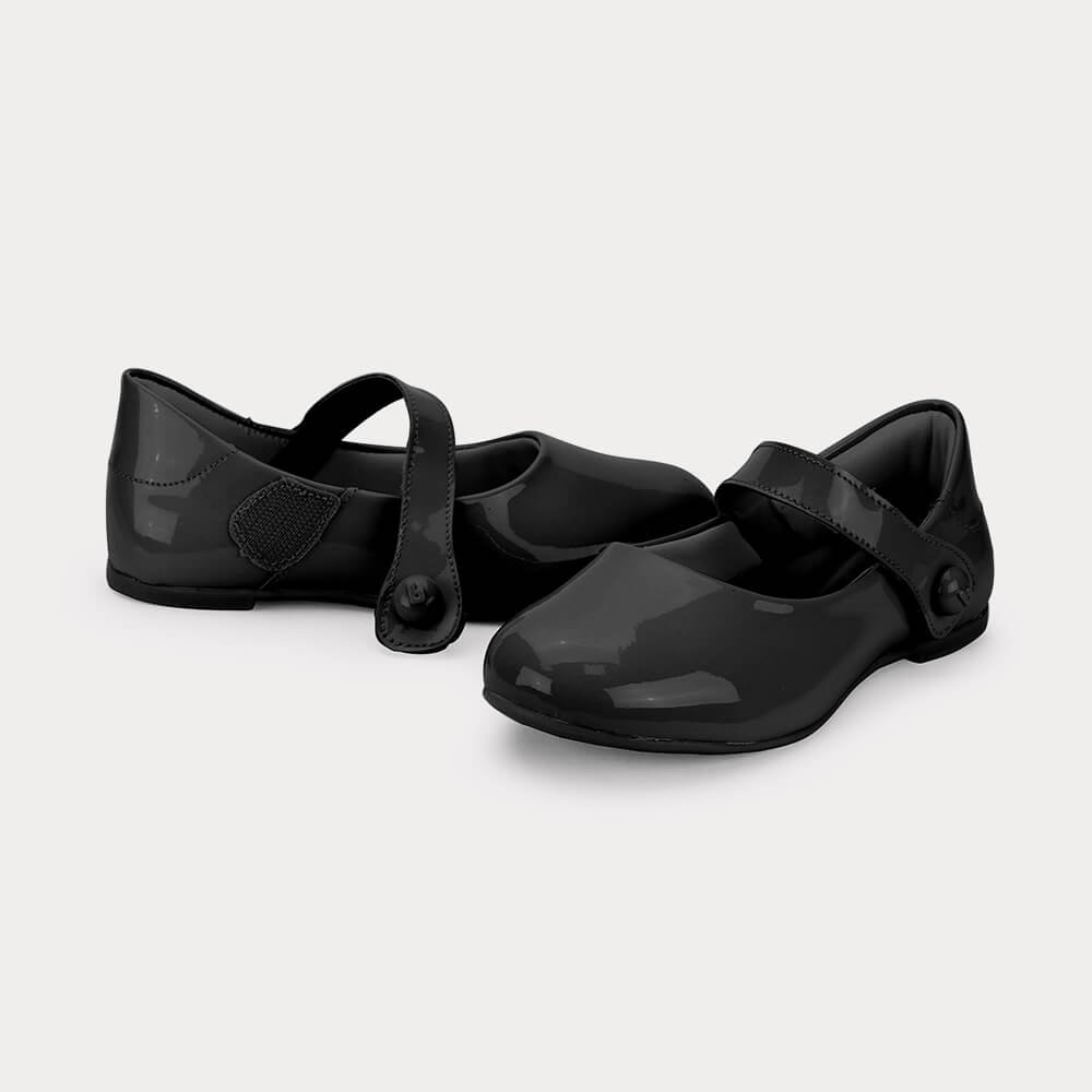 Sapatilha Infantil Bibi Ballerina Basic Preta Preto 3