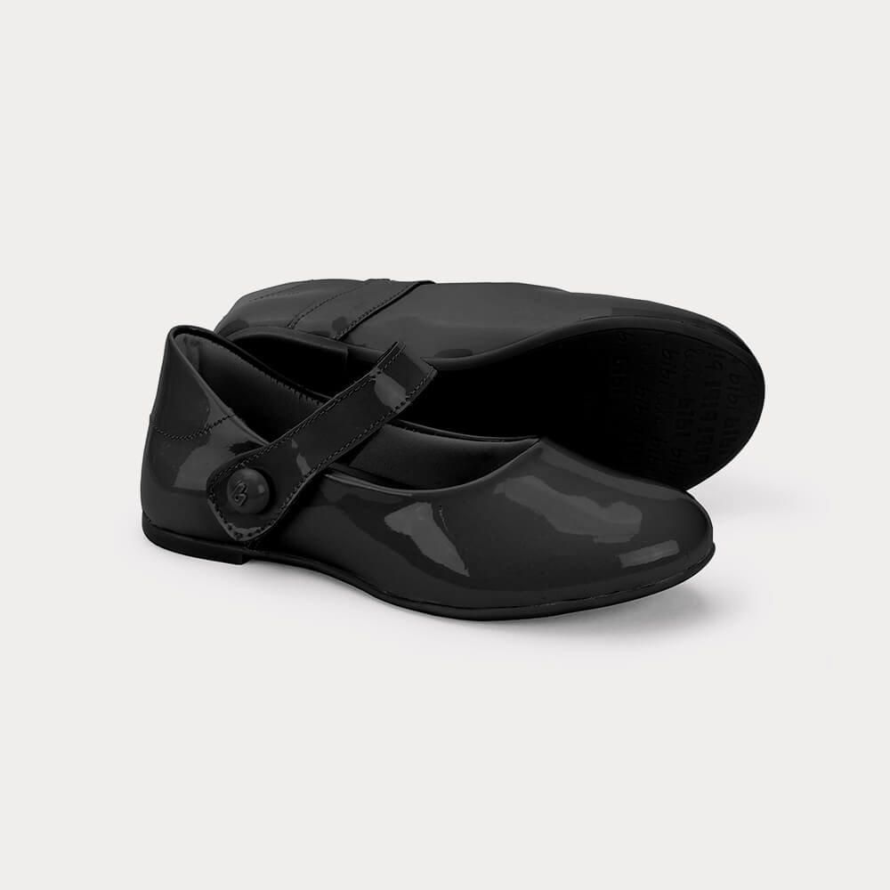 Sapatilha Infantil Bibi Ballerina Basic Preta Preto 4