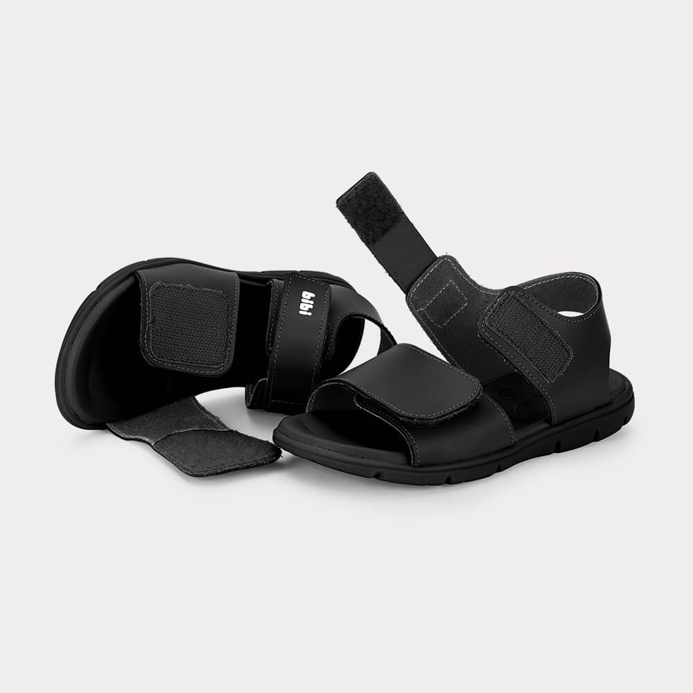 Sandália Infantil Bibi Sandals Kids Preta Preto 4