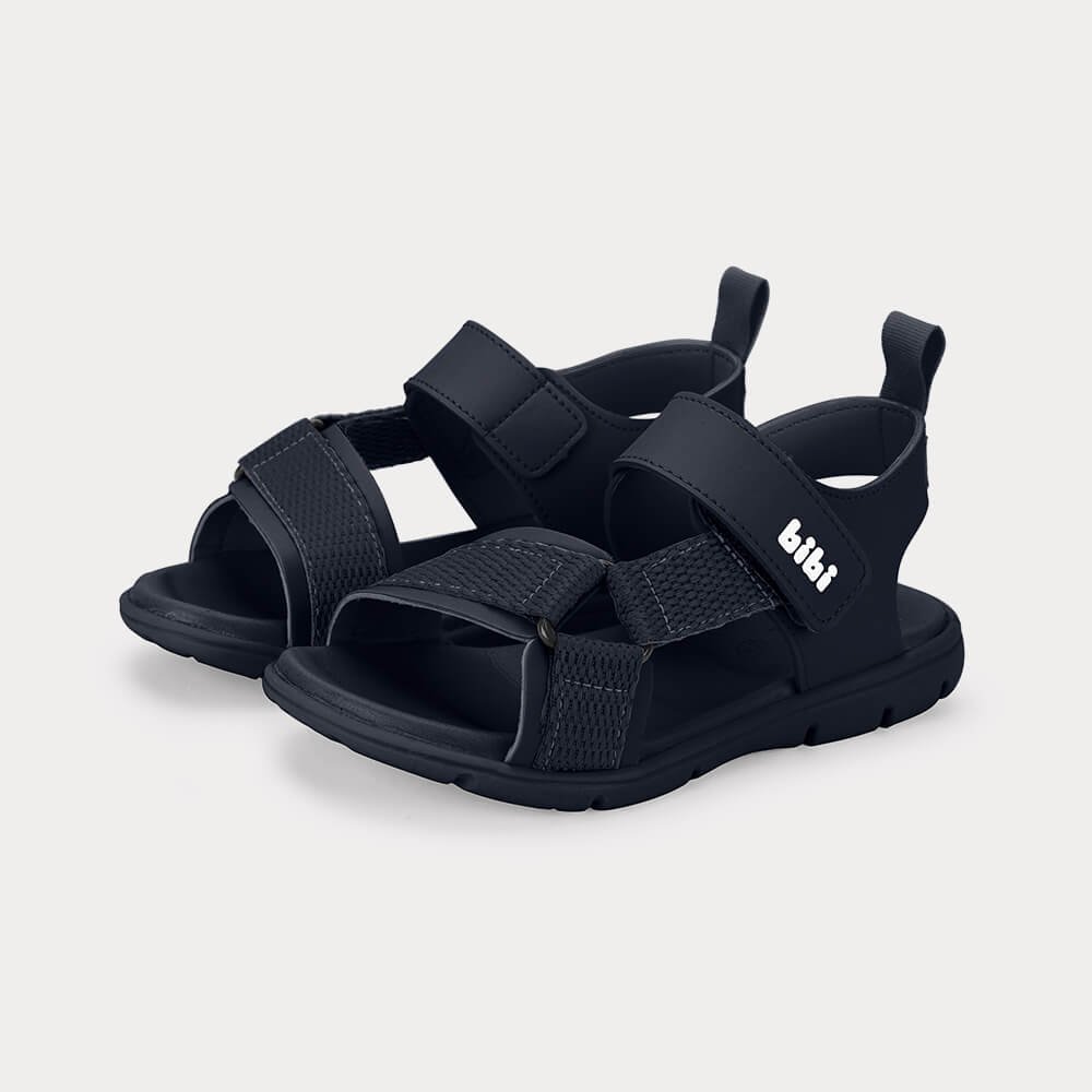 Sandália Infantil Bibi Sandals Kids Azul com Preto Azul Marinho 2