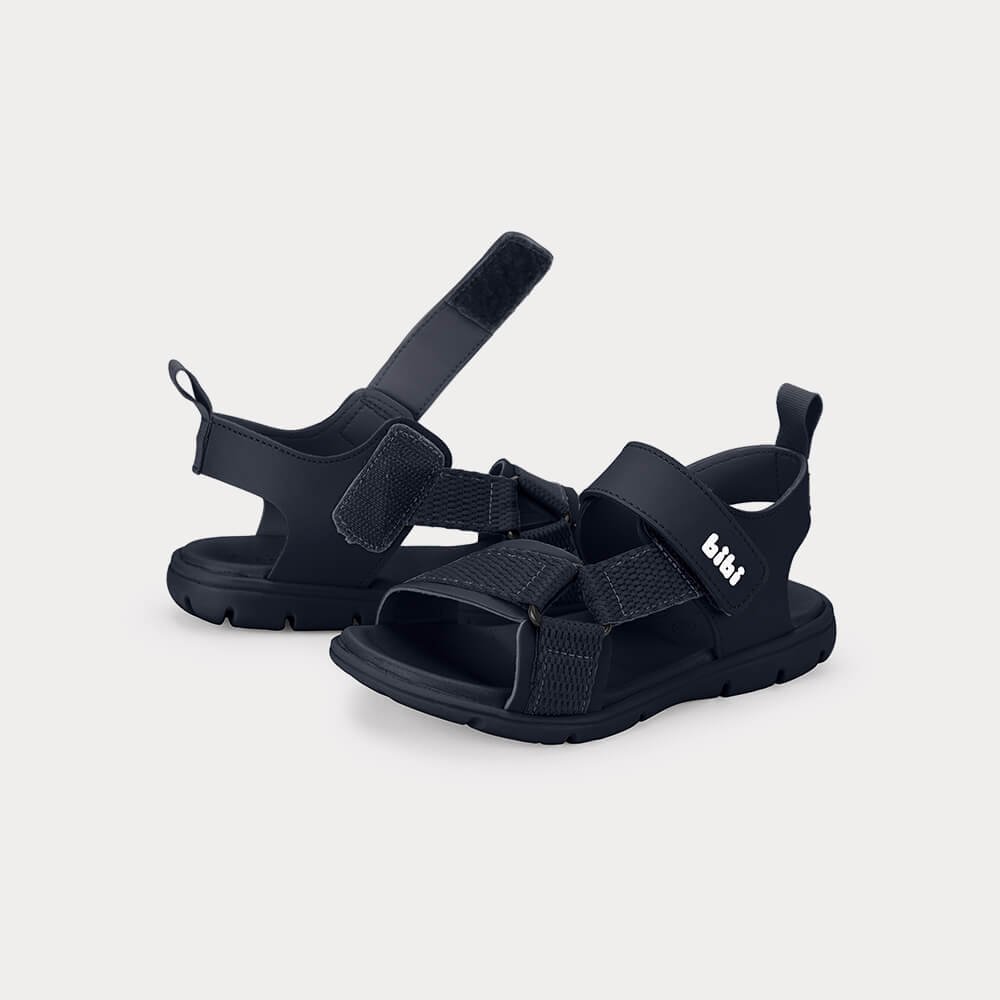Sandália Infantil Bibi Sandals Kids Azul com Preto Azul Marinho 4
