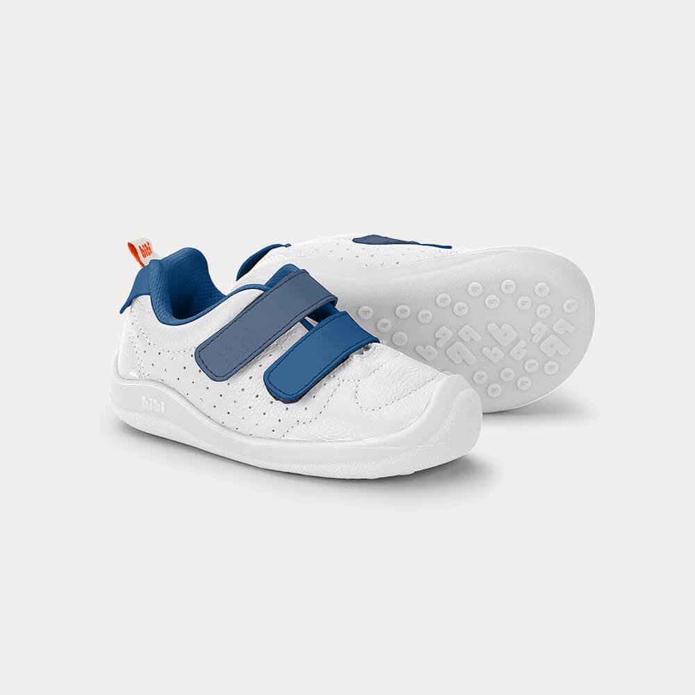 Tênis Infantil Bibi Fisioflex 5.0 Branco com Azul Branco 4
