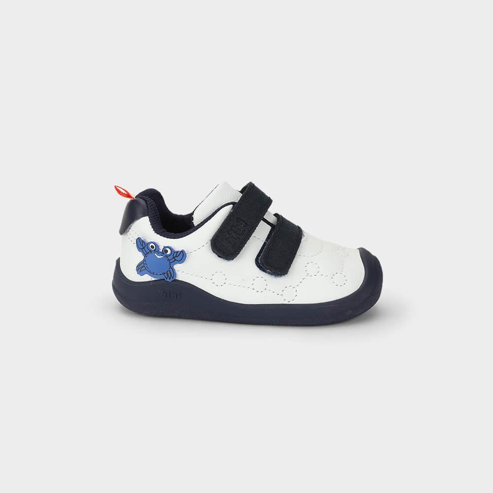 Tênis Infantil Bibi Fisioflex 5.0 Branco de Caranguejo