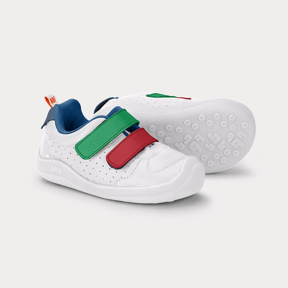 Tênis Infantil Bibi Fisioflex 5.0 Branco Multicores 4