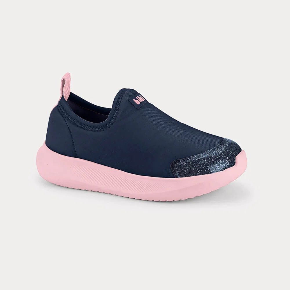 Tênis Infantil Bibi Flash Azul Marinho com Rosa Azul Marinho/Rosa 2