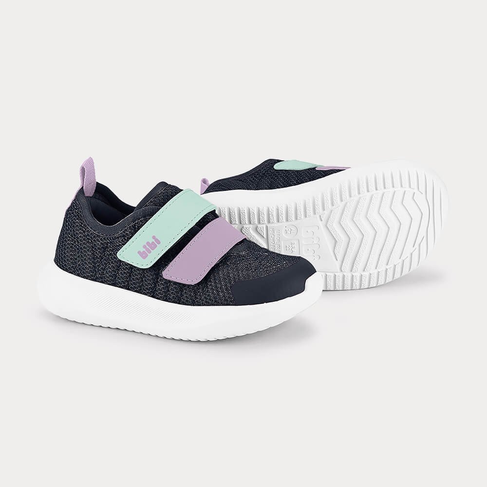 Tênis Infantil Bibi Flash Azul Marinho com Lilás Azul Marinho 4