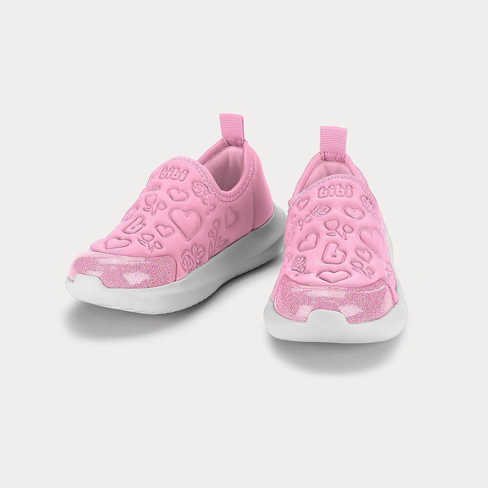 Tênis Infantil Bibi Flash Rosa Rosa 3