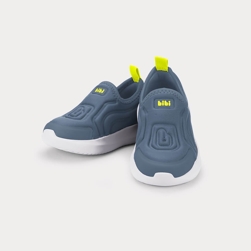 Tênis Infantil Bibi Flash Azul com Amarelo Azul 3