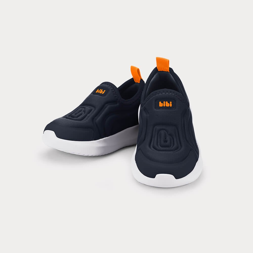 Tênis Infantil Bibi Flash Azul Marinho com Laranja Azul Marinho 3