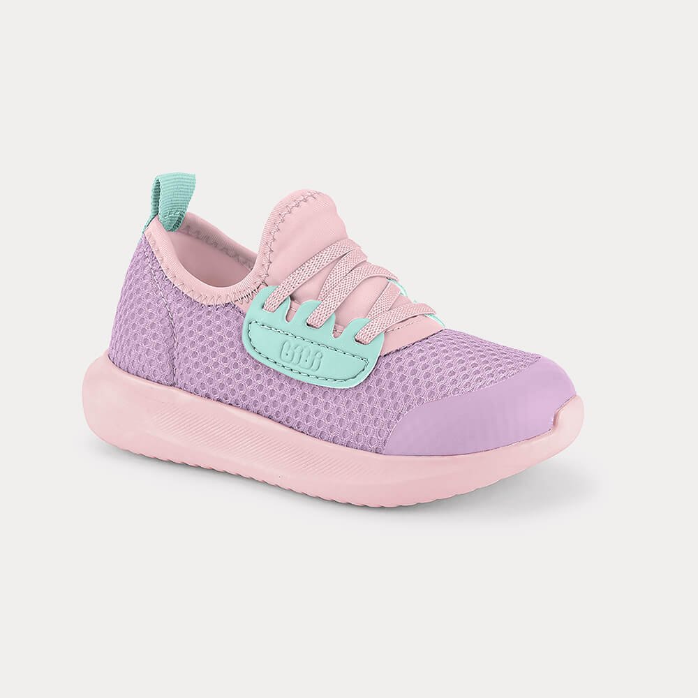 Tênis Infantil Bibi Flash Lilás com Rosa Lilás 3