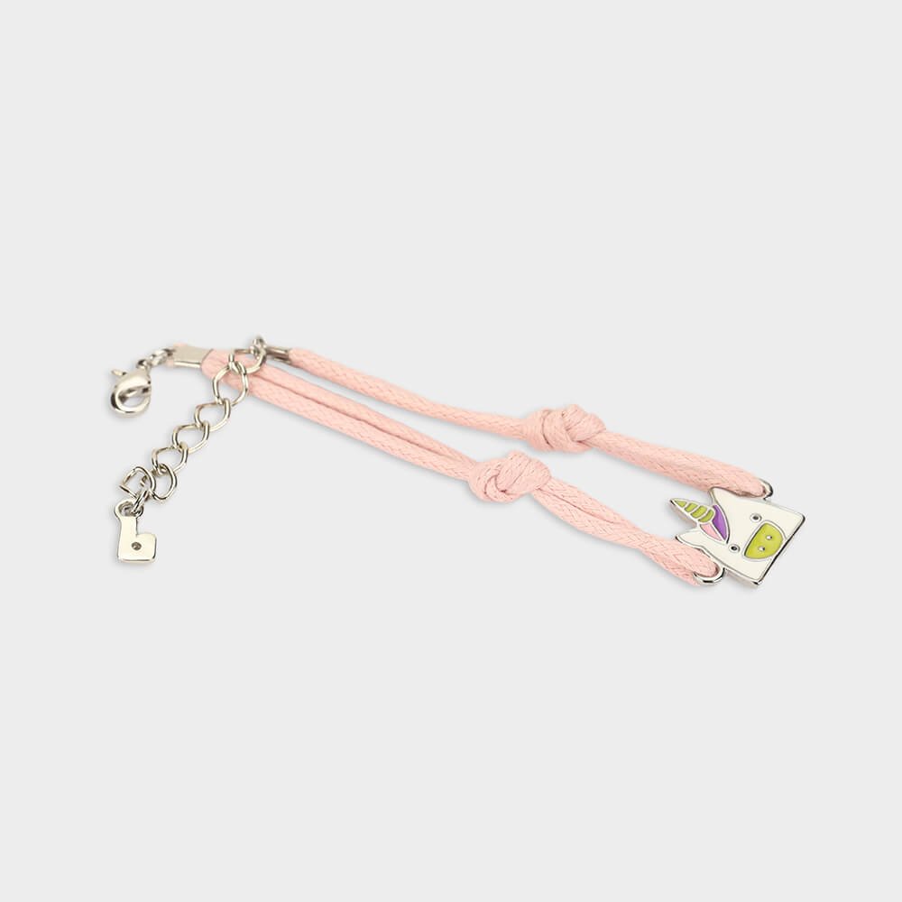 Tornozeleira Infantil Bibi Rosa de Unicórnio