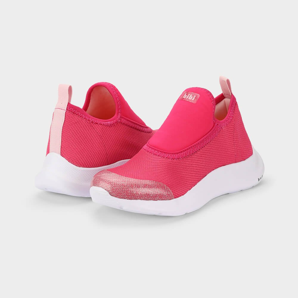 Tênis Infantil Bibi Action Rosa Chiclete com Branco Rosa Chiclete/Branco 3