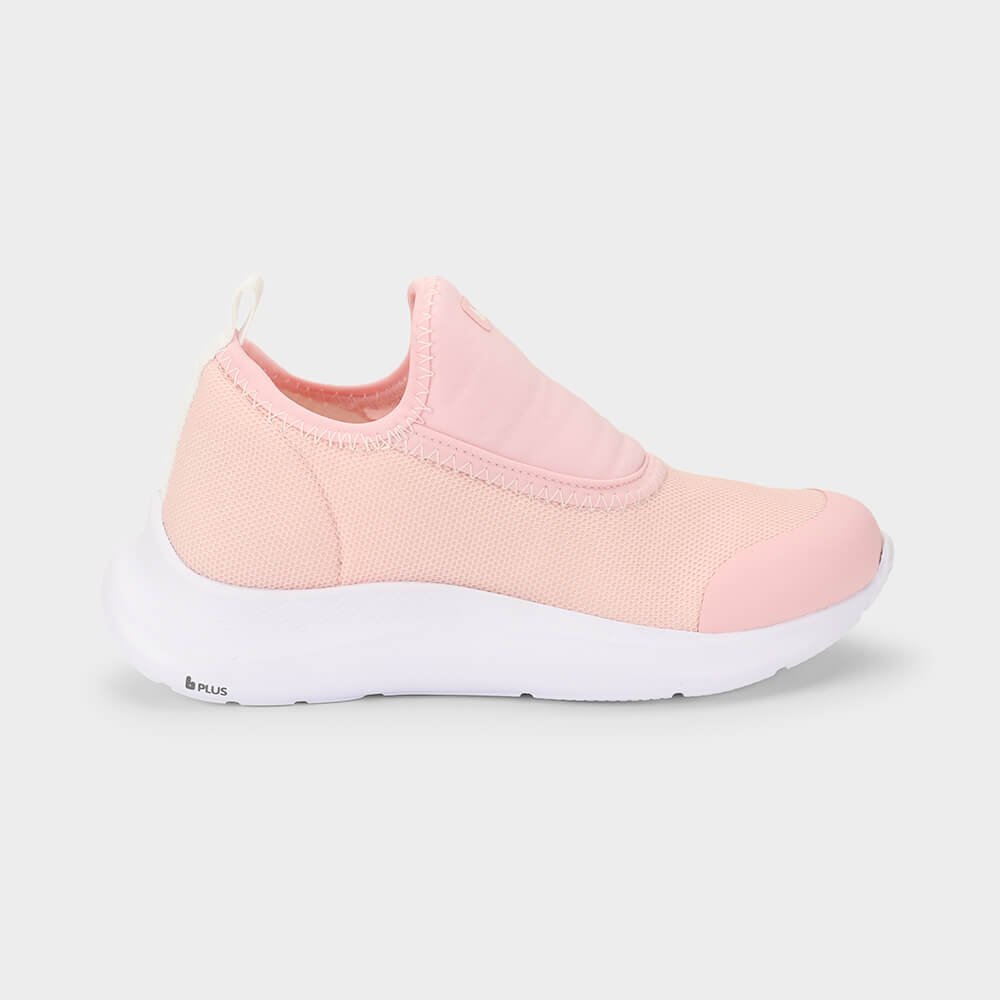 Tênis Infantil Bibi Action Rosa com Branco