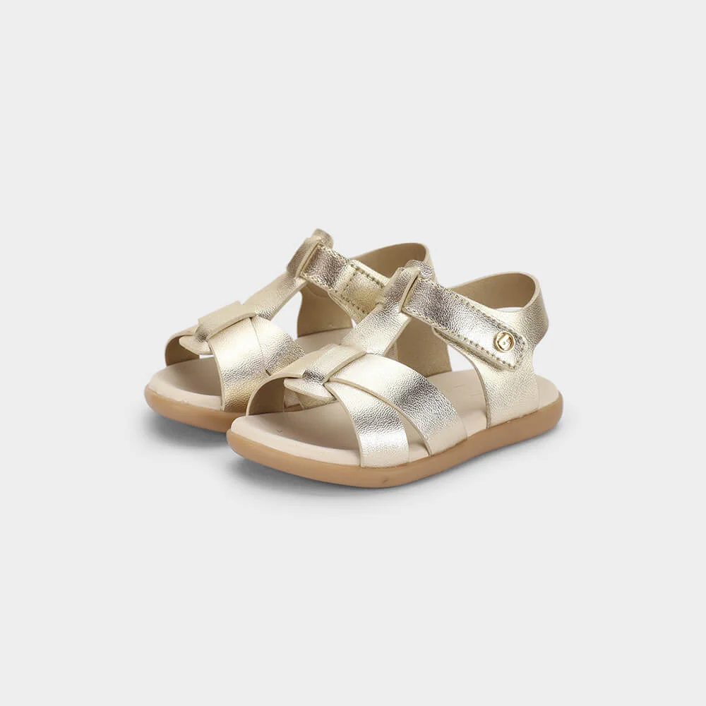 Sandália Infantil Bibi Baby Soft II Dourada Dourado 2