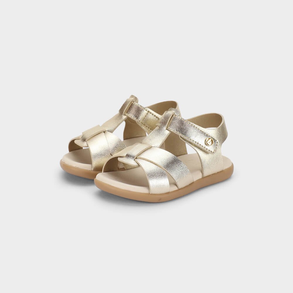 Sandália Infantil Bibi Baby Soft II Dourada Dourado 2