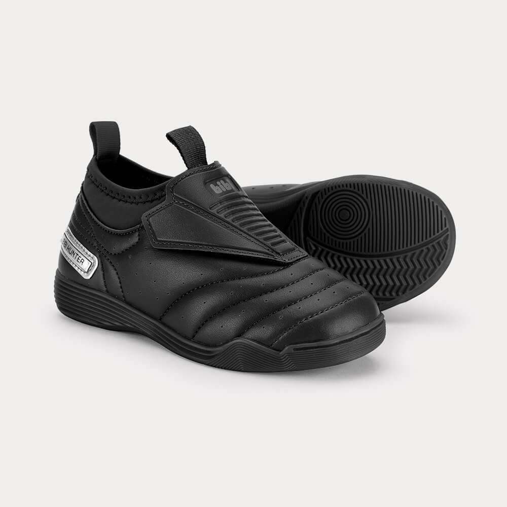 Chuteira Infantil Bibi Hunter Preta Preto 4