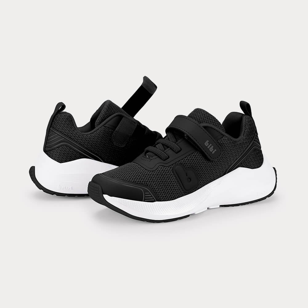 Tênis Infantil Bibi High School Preto com Branco Preto 3