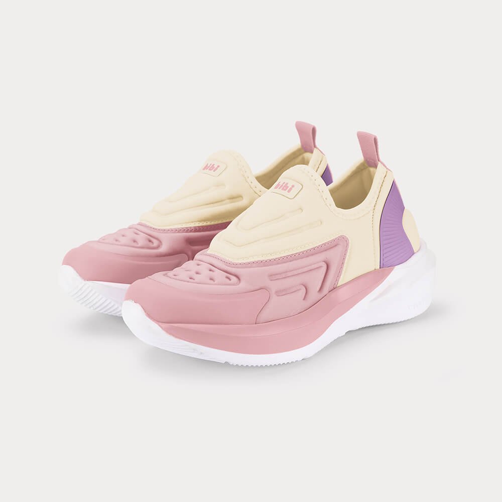 Tênis Infantil Bibi Volt Bege com Rosa Bege 2
